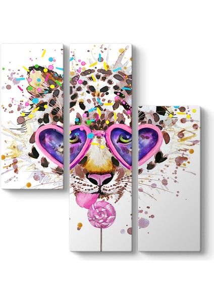 Sevimli Leopar Tablosu