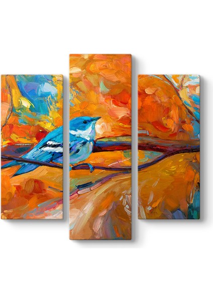 Kuş Yağlı Boya Tablo