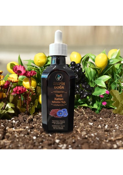 Yerli Keten Tohumu Yağı 100 ml