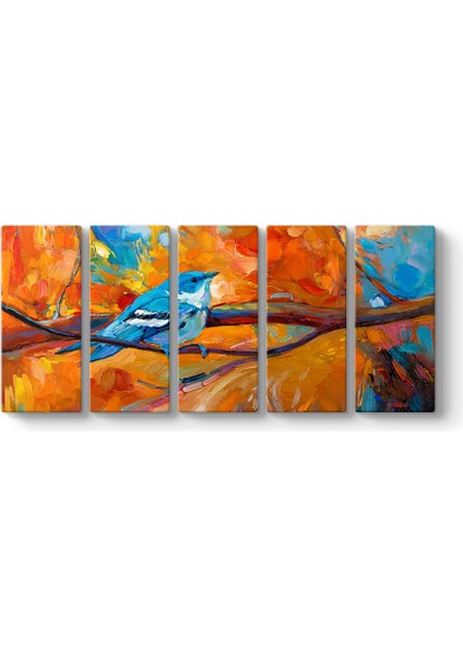 Kuş Yağlı Boya Tablo