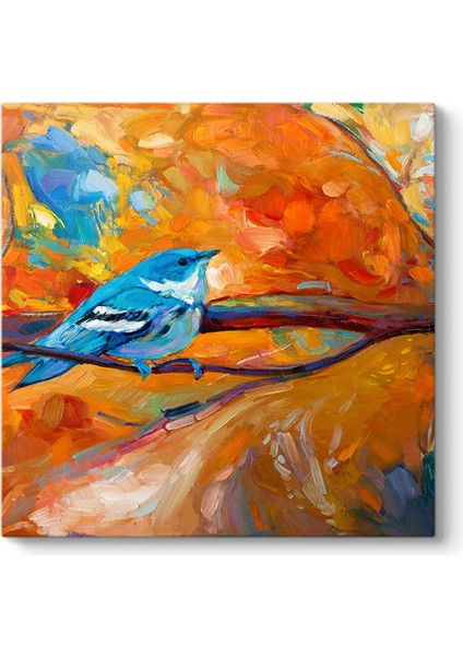 Kuş Yağlı Boya Tablo