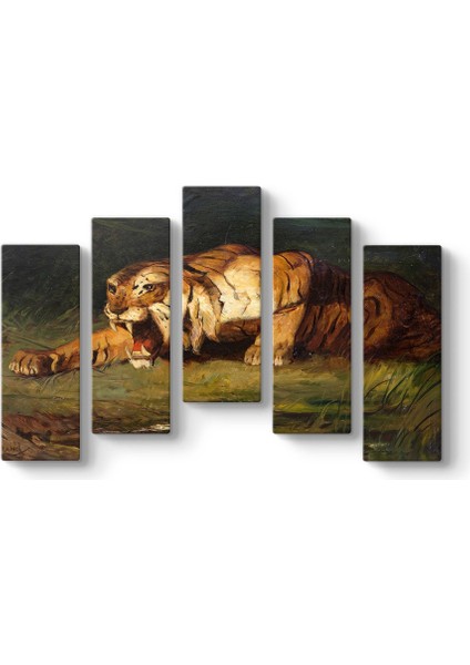 Kaplan Yağlıboya Tablo