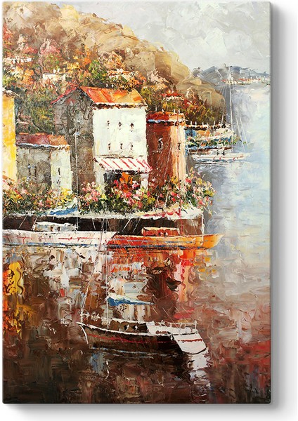 Liman Şehri Duvar Tablosu