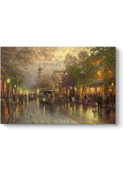 Cadde Üstü Akşam Tablosu