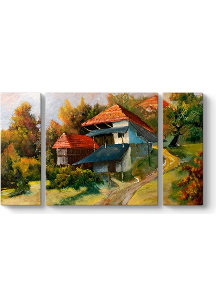 Çoban Ressam Manzara Tablosu