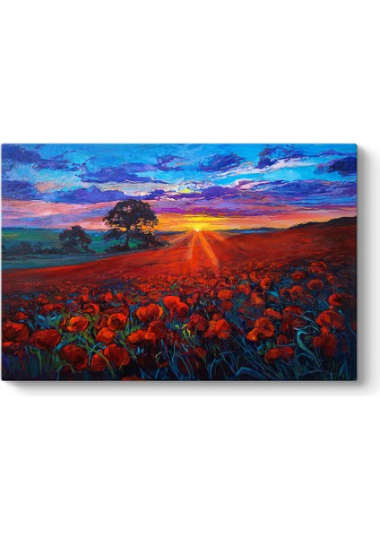 Gelincik Yağlı Boya Tablo