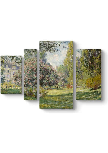 Claude Monet - The Parc Monceau Tablosu