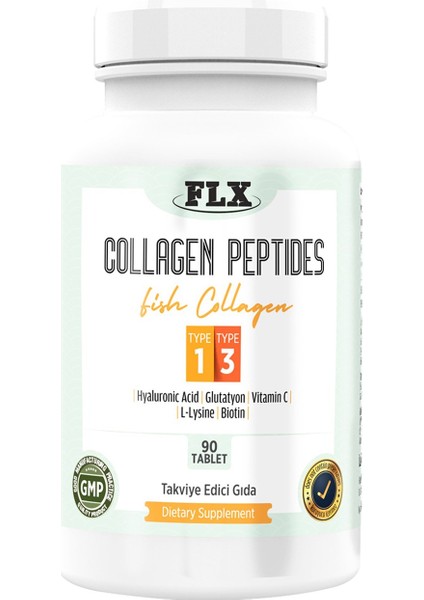 Kollajen Tip 1-3 90 Tablet Flx Vitamin D 60 Tablet