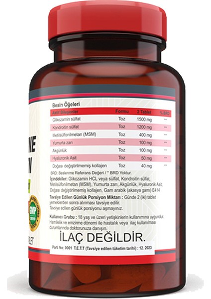 Nevfix Glucosamine 120 Tablet & Flx Kuersetin Ester C 60 Tablet