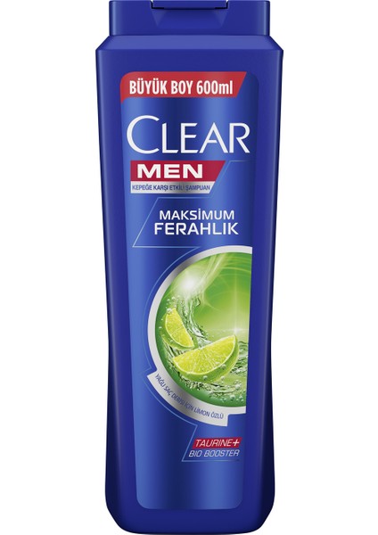 Men Yağlı Saç Derisi İçin Maksimum Ferahlık Şampuan 600 ml