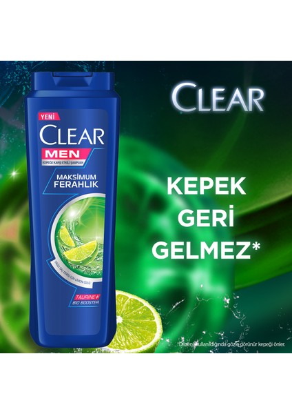 Men Yağlı Saç Derisi İçin Maksimum Ferahlık Şampuan 600 ml