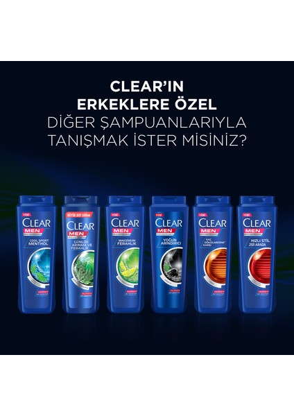 Men Yağlı Saç Derisi İçin Maksimum Ferahlık Şampuan 600 ml