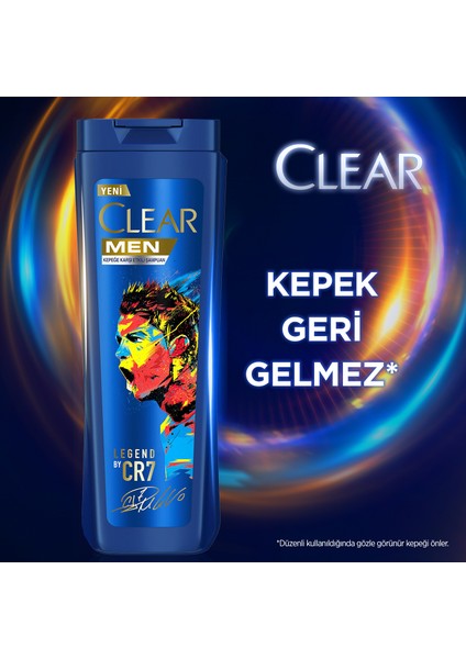 Men Kepeğe Karşı Etkili Şampuan Legend Ronaldo Limited Edition 600 ml -1 Adet