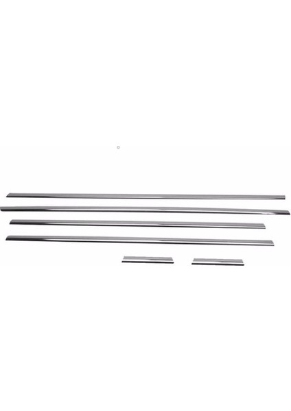 Vw Passat 3B Krom Cam Çıtası 6 Parça 1996 - 2005 Arası Paslanmaz Çelik