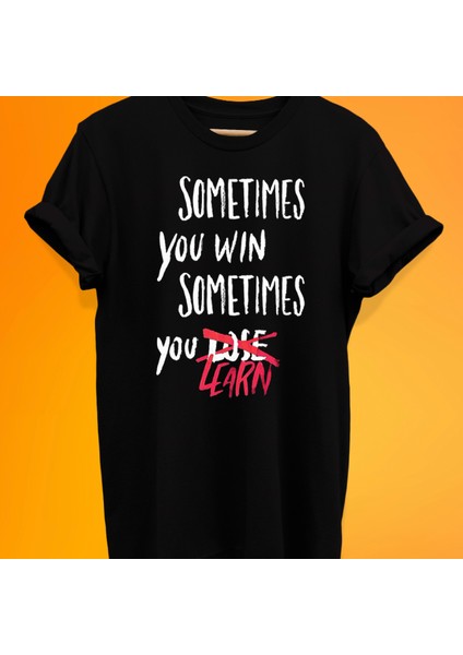 Something Baskılı %100 Pamuk Oversize T-Shirt Büyük Beden Tişört