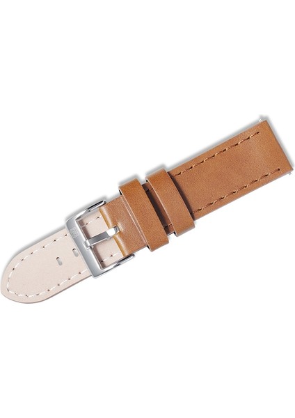 Deri Kayış Band 20 mm Kahverengi (Yurt Dışından)