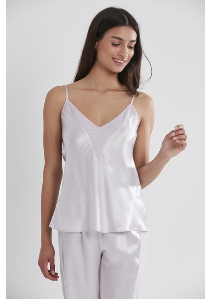 Kadife Saten 3'lü Pijama Takım - 2040 indirimleri