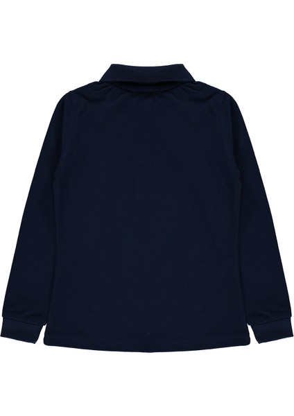Girls Kız Çocuk Sweatshirt 6-9 Yaş Lacivert