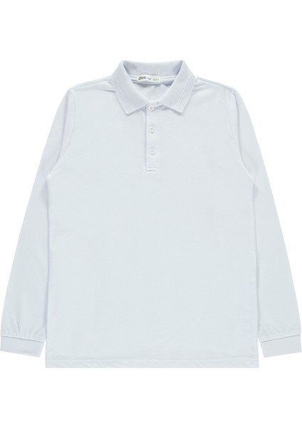 Boys Erkek Çocuk Sweatshirt 10-13 Yaş Beyaz