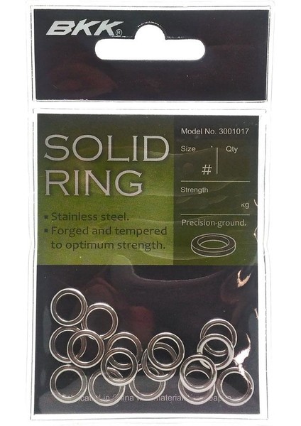 Stainless Steel Solid Ring Halka No:3