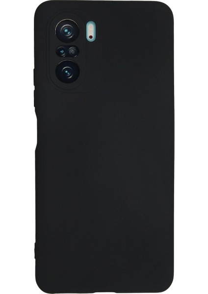 Xiaomi Redmi K40 Pro Kılıf Lansman Içi Kadife Silikon - Gri