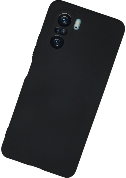 Xiaomi Redmi K40 Pro Kılıf Lansman Içi Kadife Silikon - Gri modelleri