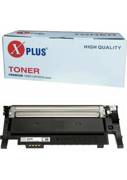 117A / W2070A Hp Siyah Ithal Toner 1000 Sayfa Renkli Chipsiz