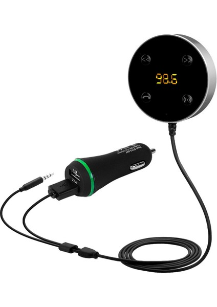 JRFC02 Çok Fonksiyonlu Araba Bluetooth Fm Alıcı + Verici Uzaktan Kumanda ile  (Yurt Dışından)