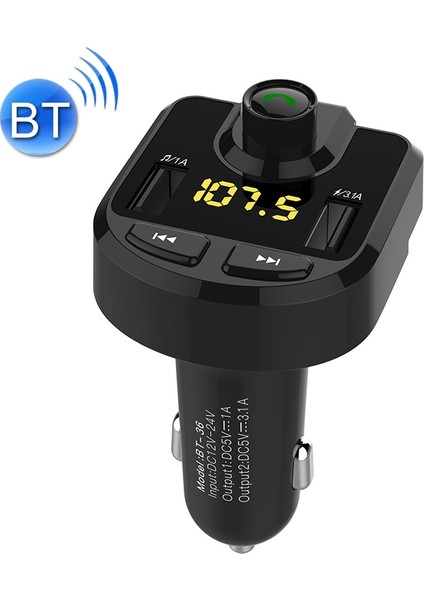 Bluetooth Fm Verici Kablosuz Araba In-Araba Radyo Adaptörü Hands-Free Arama Araba Kiti (Yurt Dışından) fiyatları