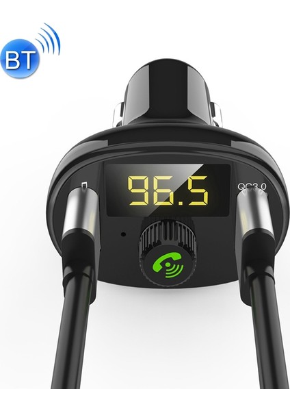 BT23 Kablosuz Araba Fm Verici Qc 3.0 Hızlı Şarj (Yurt Dışından) fiyatları