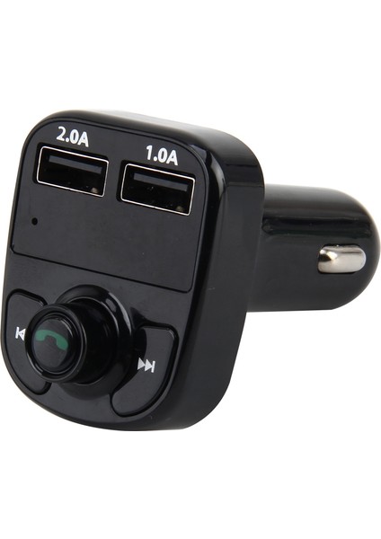 X8 Araba Mp3 Kablosuz Stereo Müzik Çalar Fm Verici Araç Şarj Adaptörü (Yurt Dışından)