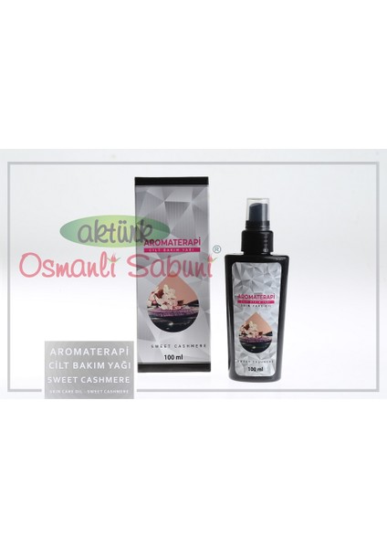 Aromaterapi Cilt Bakım Yağı Sweet Cashmere 100ML