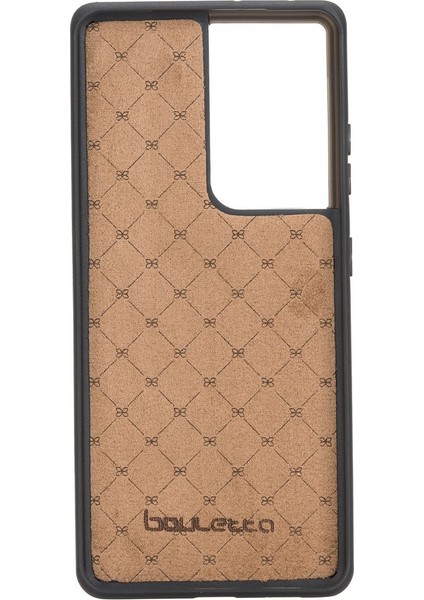 Fxc-Cc Deri Telefon Kılıfı Samsung S21 Ultra Nu2 Pembe
