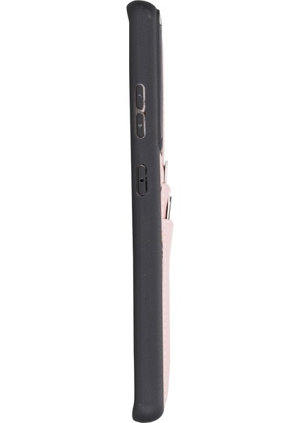 Fxc-Cc Deri Telefon Kılıfı Samsung S21 Ultra Nu2 Pembe