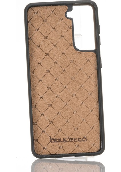Mw Pouch Deri Telefon Kılıfı Samsung S21 Rst1 Siyah Rfıd