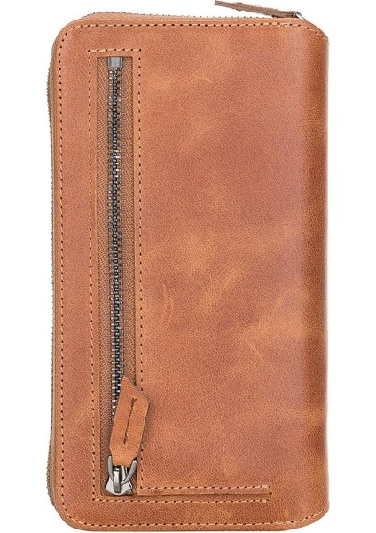 Mw Pouch Deri Telefon Kılıfı Samsung S21 TN11 Taba Rfıd