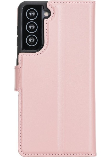 Mw Deri Telefon Kılıfı Samsung S21 Nu2 Pembe
