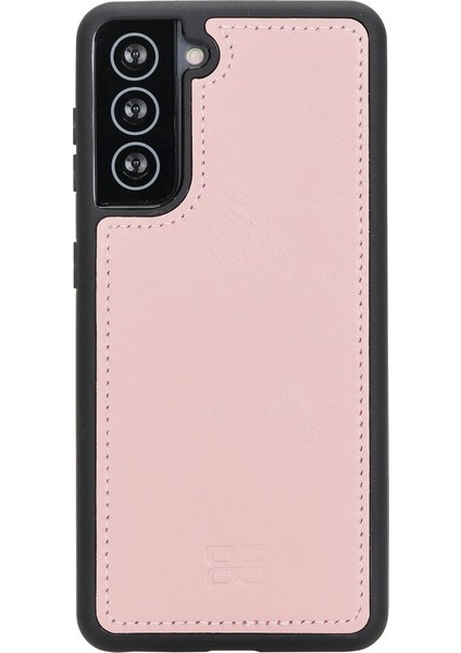 Mw Deri Telefon Kılıfı Samsung S21 Nu2 Pembe