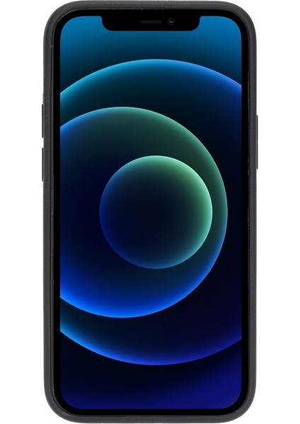 Fxc Deri Telefon Kılıfı iPhone 12 Mini G2 Kahve