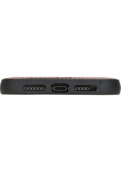 Fxc Deri Telefon Kılıfı iPhone 12 Pro Max G2 Kahve