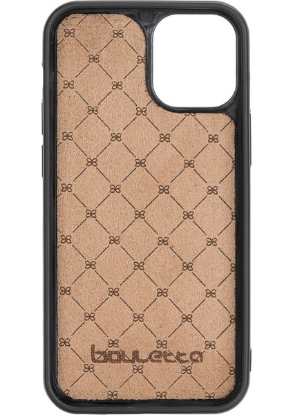 Fxc Deri Telefon Kılıfı iPhone 12 Mini BRN4EF Mavi