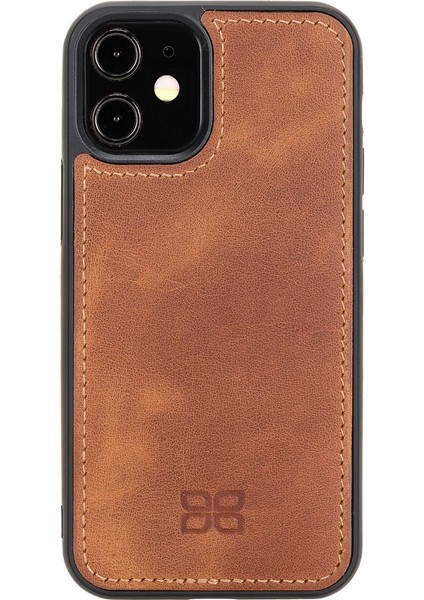 Mw Deri Telefon Kılıfı iPhone 12 Mini TN11 Taba