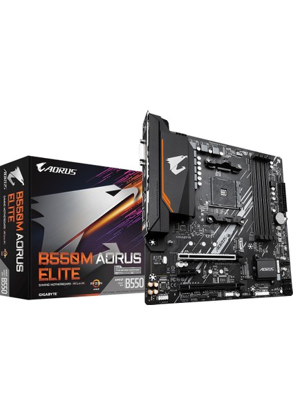 B550M-AORUS-ELITE Amd A320A 4000MHz DDR4 1150 Pin ATX Anakart
