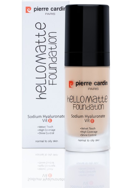 Hellomatte Foundation - Sun Beige - 30 ml