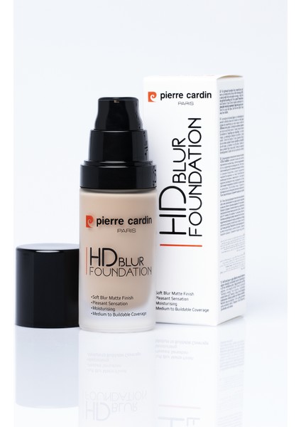 Hd Blur Pürüzsüz Görünüm Veren Mat Fondöten Beige - 30 ml
