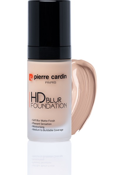 Hd Blur Pürüzsüz Görünüm Veren Mat Fondöten Medium Beige - 30 ml