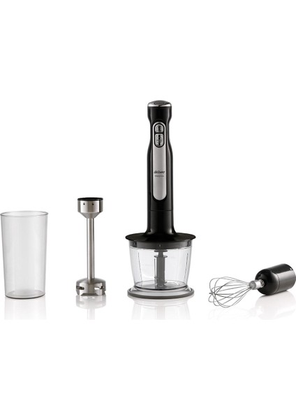 AR1127 Freestick Şarjlı Kablosuz El Blender Seti - Siyah