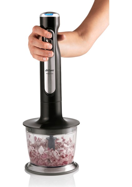 AR1127 Freestick Şarjlı Kablosuz El Blender Seti - Siyah