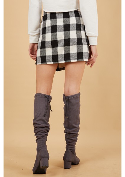 Kadın Kareli Etek indirimleri