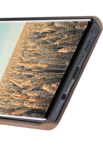 Ultimate Jacket Deri Telefon Kılıfı Note 9 Erc7 Taba